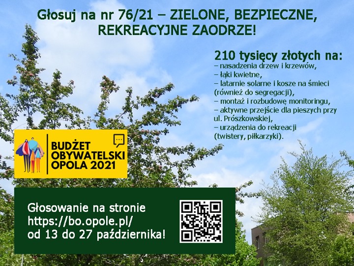 Budżet Obywatelski 2021 - plakat