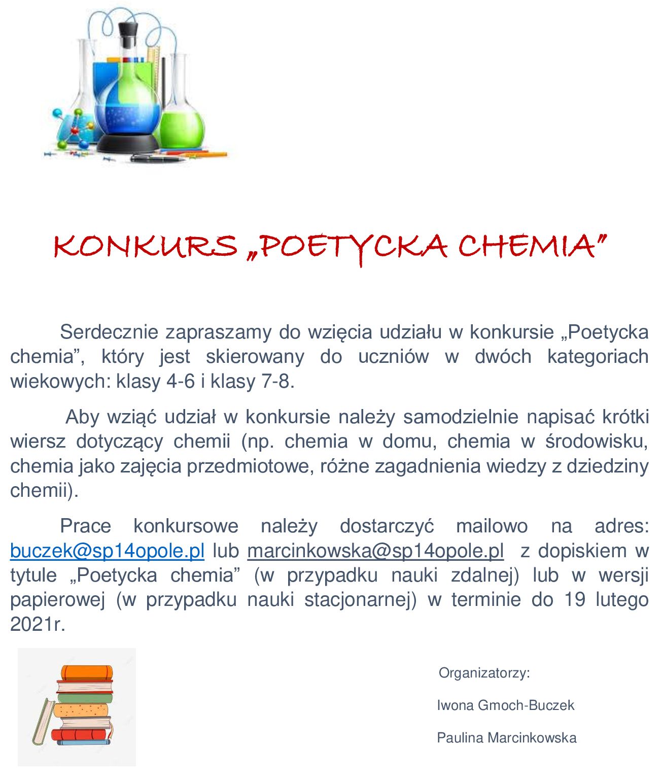 Konkurs "Poetycka chemia"