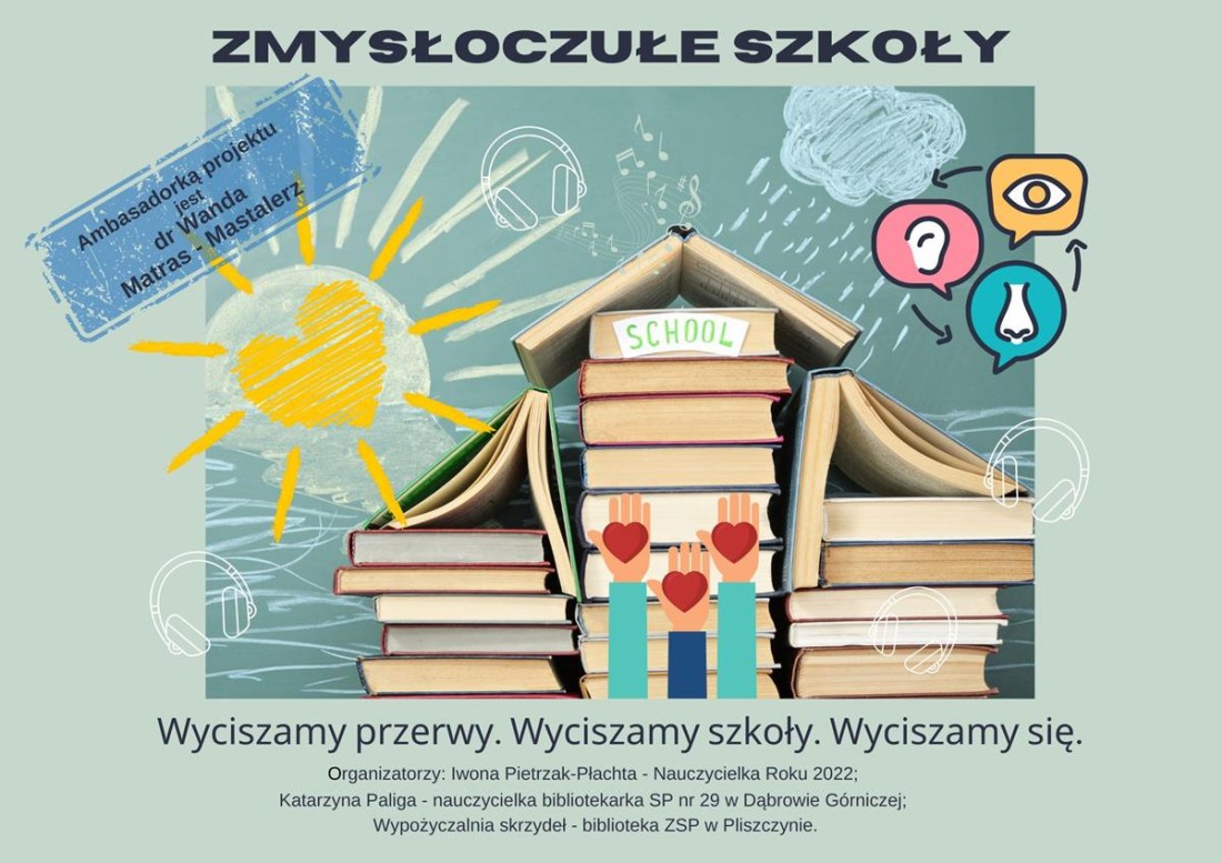 Obraz informacyjny dotyczący realizacji projektu „Zmysłoczułe szkoły”