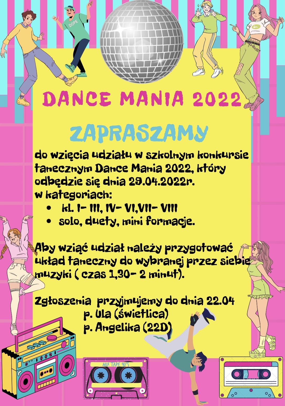 Dance Mania 2022 - konkurs