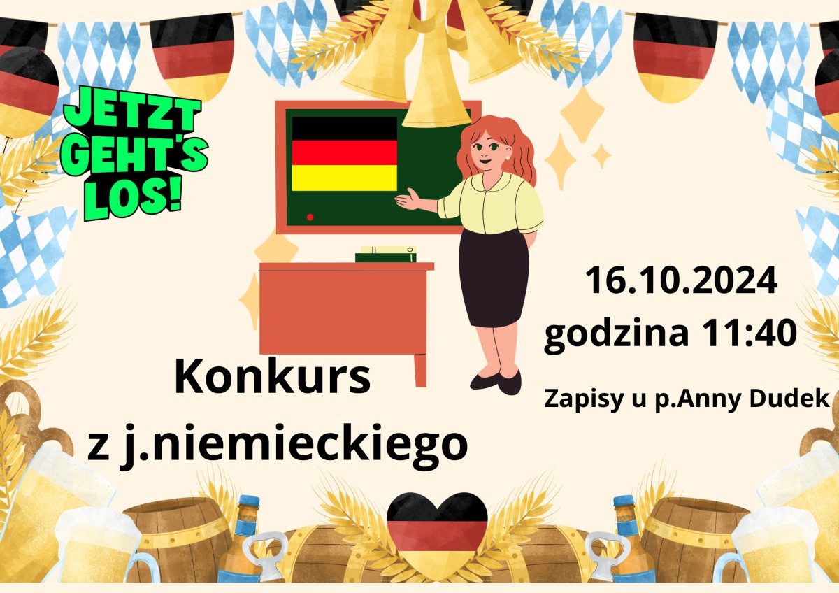 Konkurs przedmiotowym z języka niemieckiego