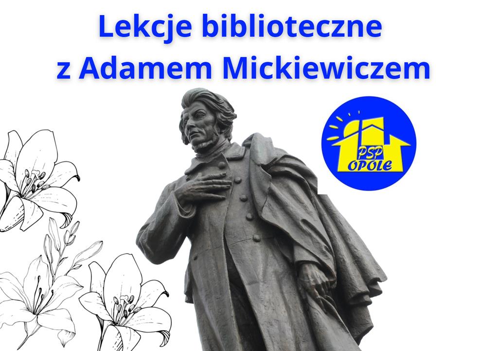 Lekcja biblioteczna z Adamem Mickiewiczem