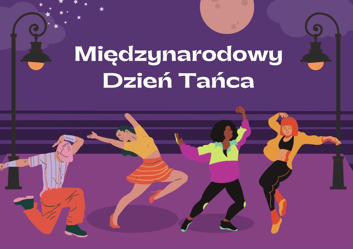 Dance Mania 2023 - dzień tańca, plakat.
